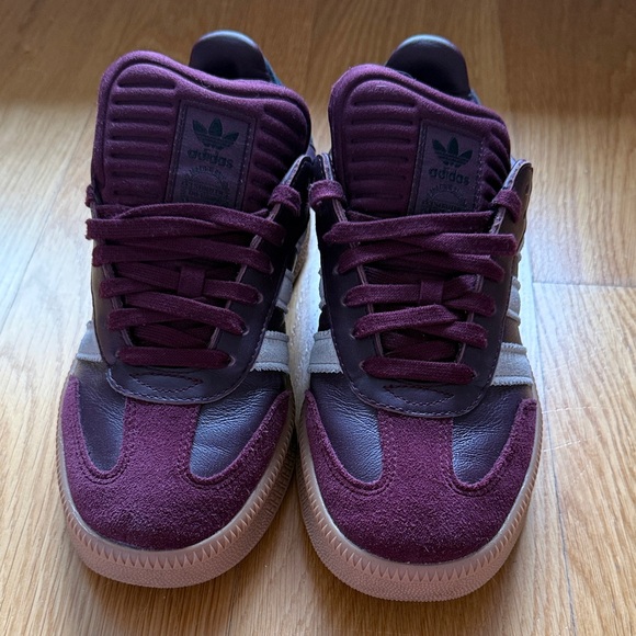 Adidas unisex Samba XLG Maroon sneaker. - Picture 2 of 4